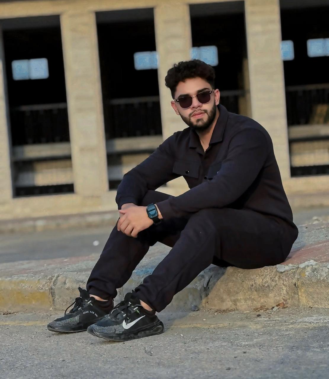 Winter Fleece Track Suit - Black