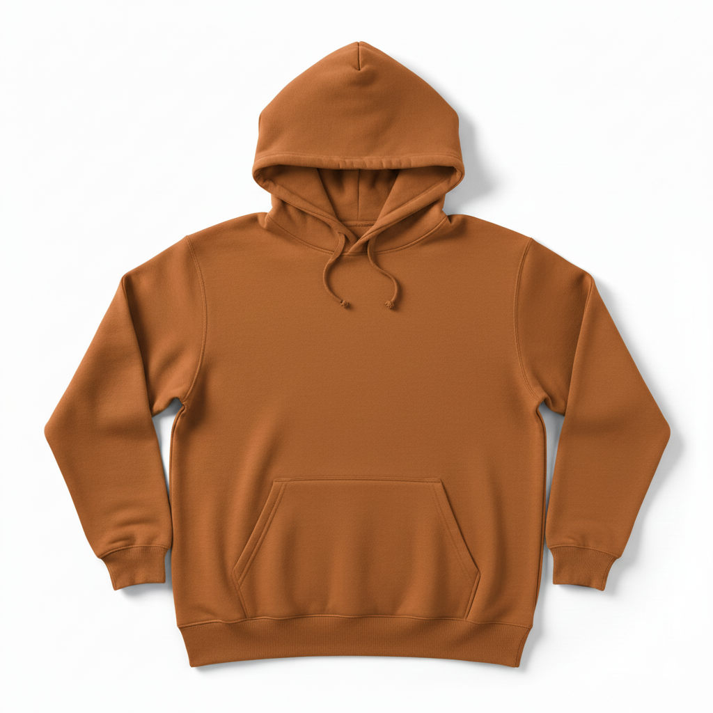 Plain Hoodie - BRONZE