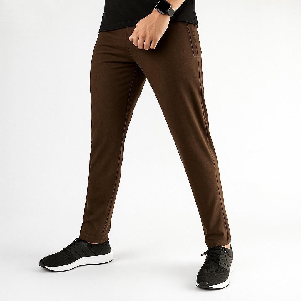 Simple Slim Trouser - Brown