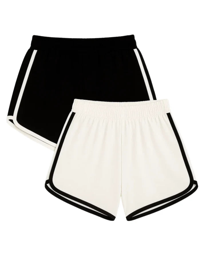 Pack of 2 Shorts - Style Stripe
