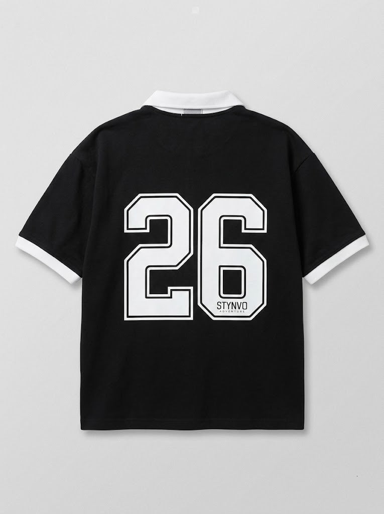 Signature Print Johnny Polo -Black