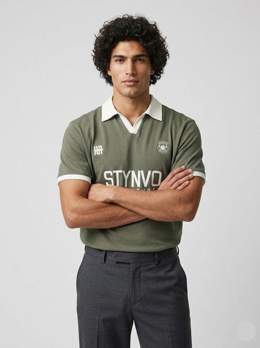 Signature Print Johnny Polo - Glazed Green