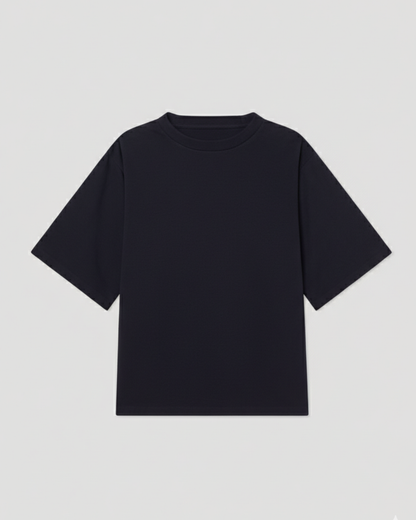 Drop Shoulder T Shirt For Men - Navyblue