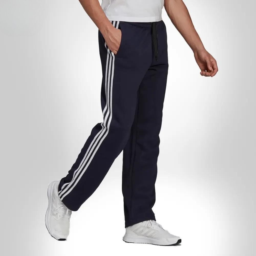 Side Stripes Lose Bottom trouser - Navyblue