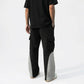 Edge Panel Cargo Trouser - Black (Summer)