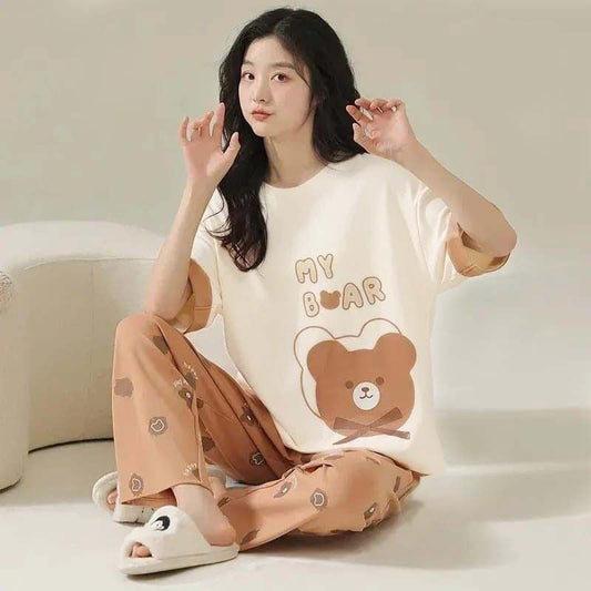 SR-MY BEAR PRINTED NIGHT SUIT
