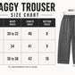 Acid Wash Baggy Trouser