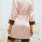 Royal Bridal Silk 4pcs set - Darkpink