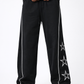 Star Baggy Trouser - Black