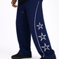 Star Baggy Trouser - Navyblue