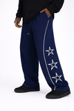 Star Baggy Trouser - Navyblue