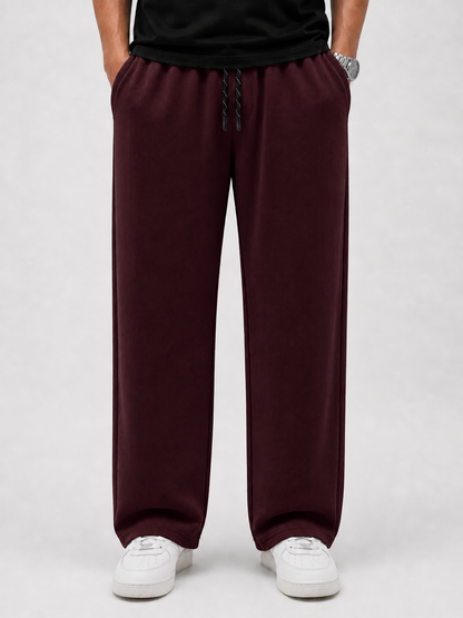 Premium Textured Knit Trouser