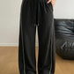 Classic Stripe Trouser - Midnight Black