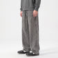 Acid Wash Baggy Trouser - Grey