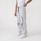 Cyber Spikes Graphic Trouser - Grey