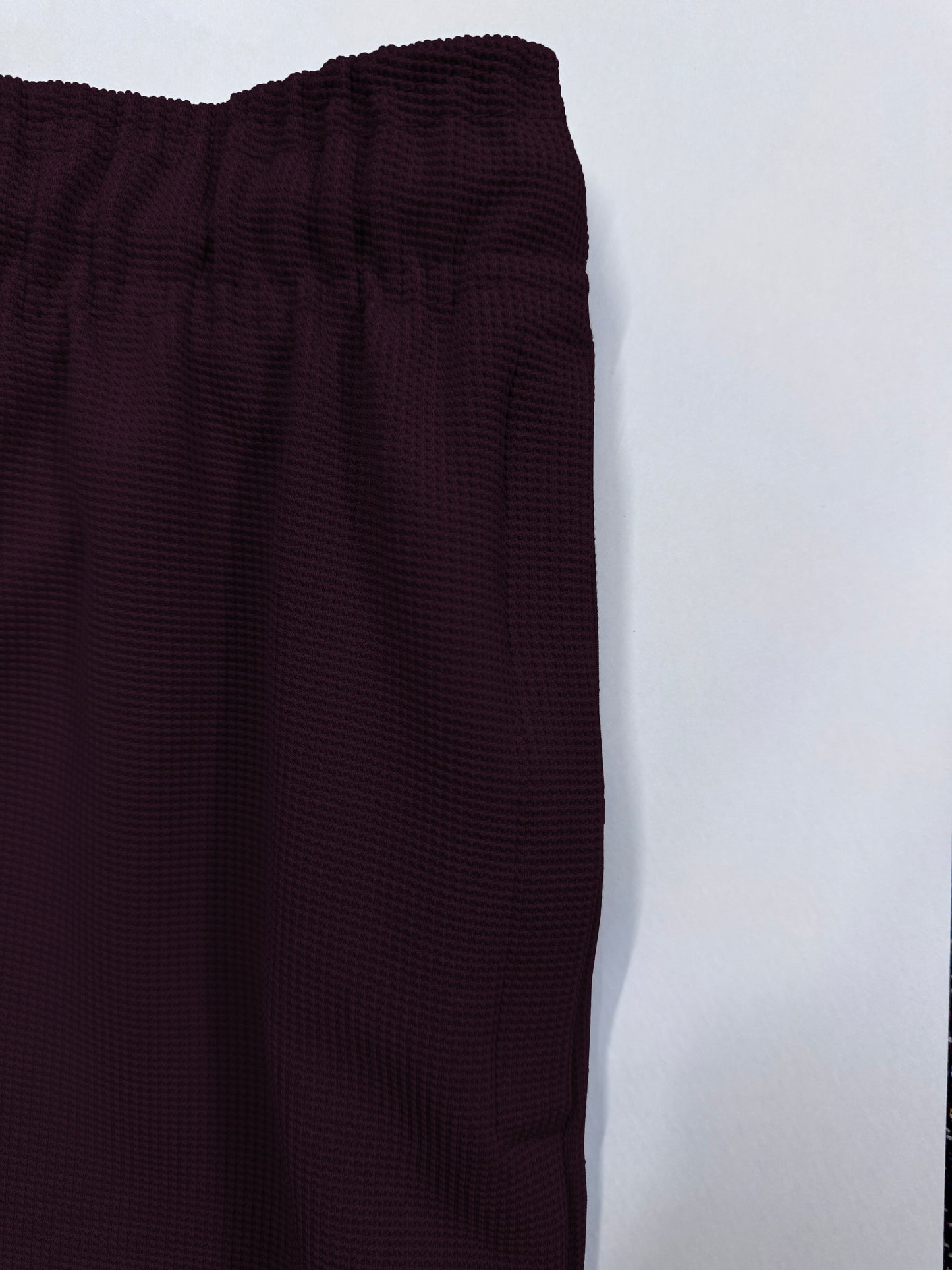 Premium Textured Knit Trouser