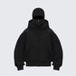 NINJA BLACK ZIPPER HOODIE