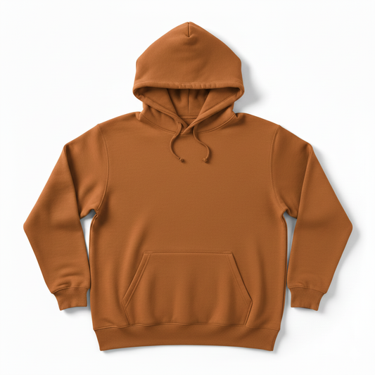 Plain Hoodie - BRONZE