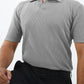 Waffle Knitted Polo - Grey