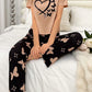 HN-HEARTS AND BUTTERFLY PRINTED NIGHT SUIT