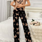 HN-HEARTS AND BUTTERFLY PRINTED NIGHT SUIT