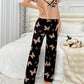 HN-HEARTS AND BUTTERFLY PRINTED NIGHT SUIT