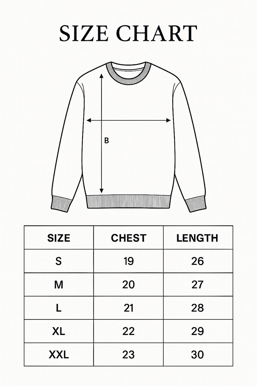 PLAIN SWEATSHIRT FOR MEN - BRONZE