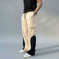 Edge Panel Cargo Trouser - Biege (Summer)