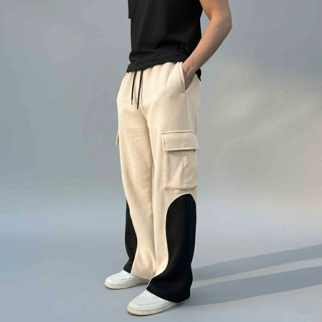 Edge Panel Cargo Trouser - Biege (Summer)