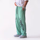 Gothic Vine Graphic Trouser - Pistachio Green