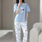 STRAWBERY HEART SKYBLUE - P11