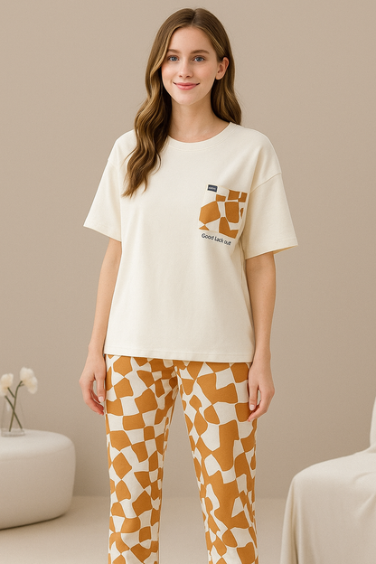 SOFT COTTON PJ SUIT- P7