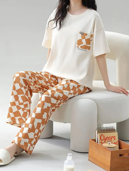 SOFT COTTON PJ SUIT- P7