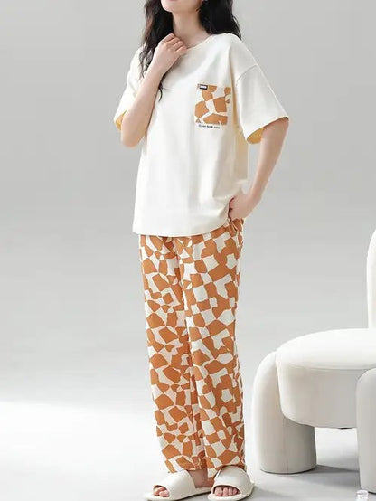 SOFT COTTON PJ SUIT- P7