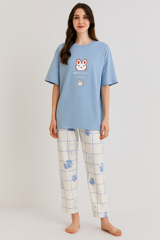 SOFT COTTON PJ SUIT- P9