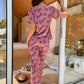 HN-PINK LOVE HEART PRINTED NIGHT SUIT