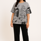 SR-PLANET PRINTED PJ SUIT - GREY