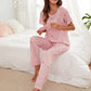 HN-SMALL HEARTS PRINTED NIGHT SUIT