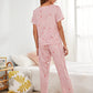 HN-SMALL HEARTS PRINTED NIGHT SUIT