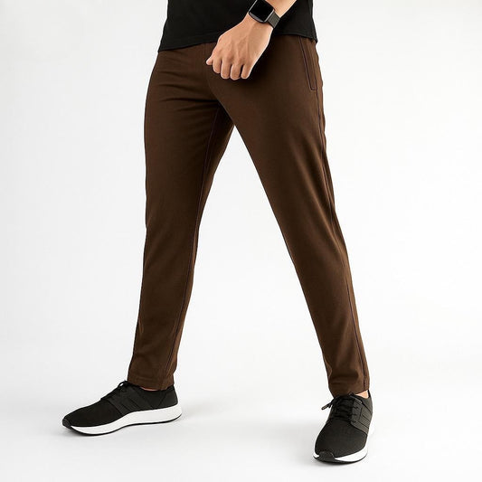 Simple Slim Trouser - Brown