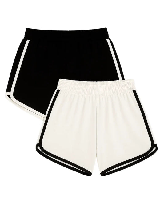 Pack of 2 Shorts - Style Stripe