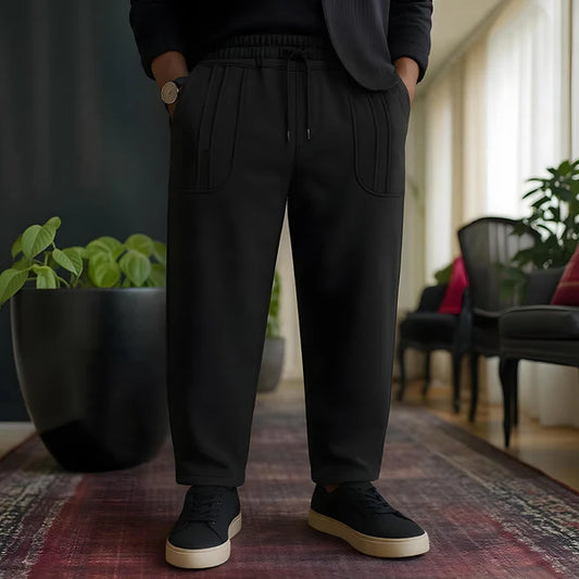 Relaxed Fit Trouser - Black