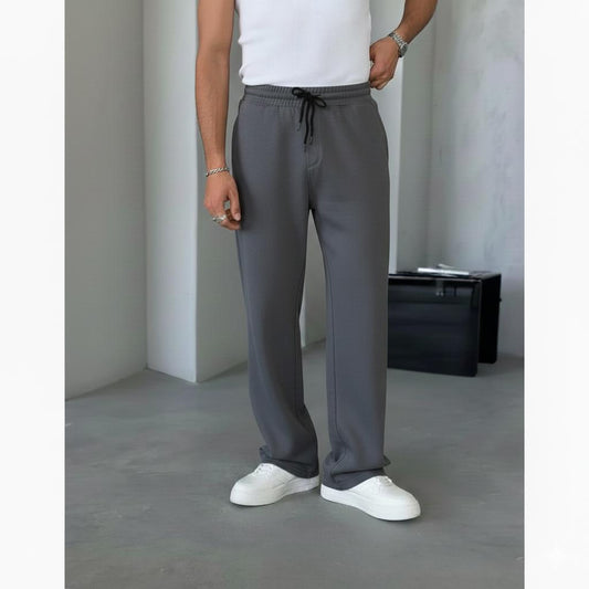 Plain Fleece Trouser - Charcoal