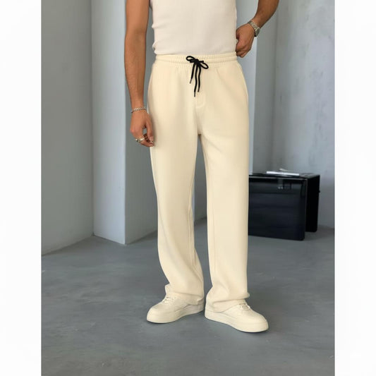 Plain Fleece Trouser - Biege