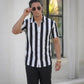 Sharp Lines Shirt - Black
