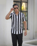 Sharp Lines Shirt - Black