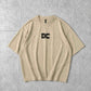 Interlock Oversized Tee - Biege