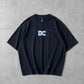 Interlock Oversized Tee - Black