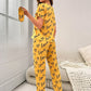HN-YELLOW LOVE HEART PRINTED NIGHT SUIT