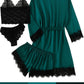 Royal Bridal Silk 4pcs set - Green
